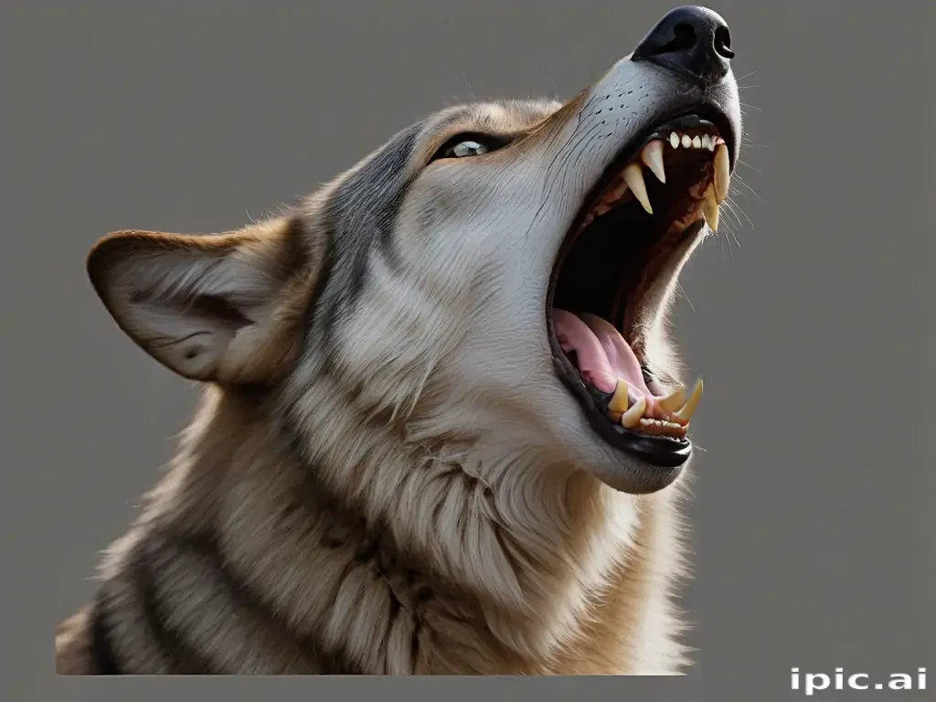 wolf howl png