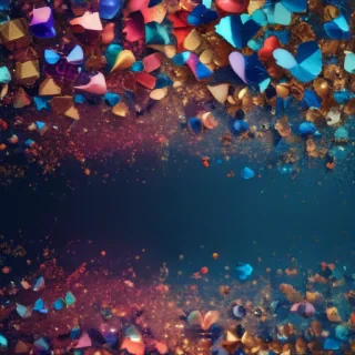 glitter transparent background