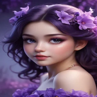cute wallpapers purple