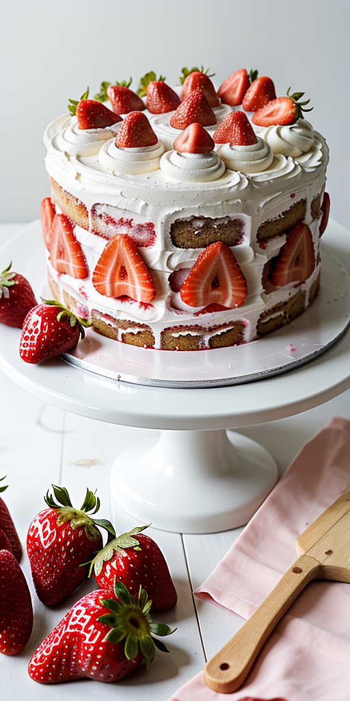 how to make strawberry filling for cake