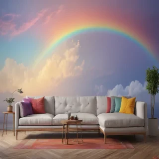 rainbow wallpaper aesthetic