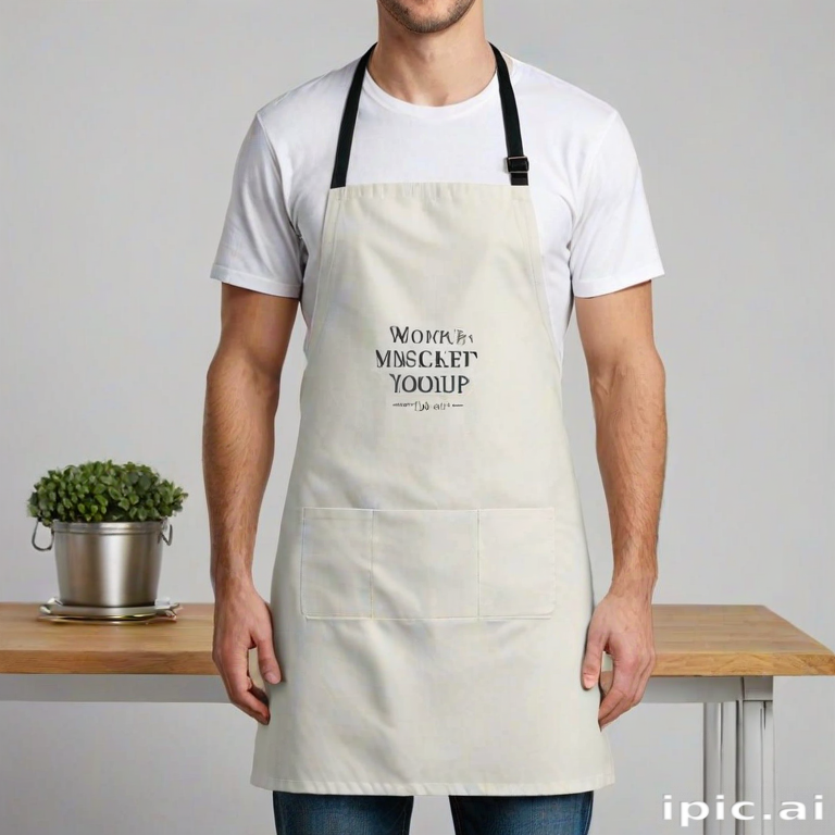 apron mockup