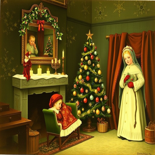 antique christmas images