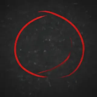 red circle