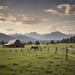 ranch background