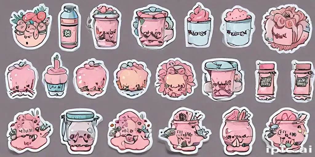 aesthetic stickers printable