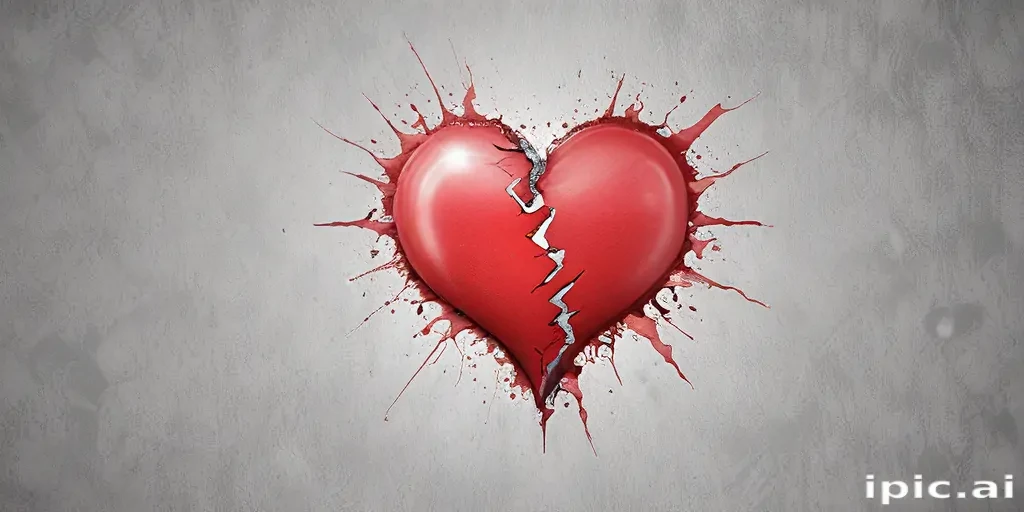 backgrounds broken heart