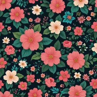 floral phone background