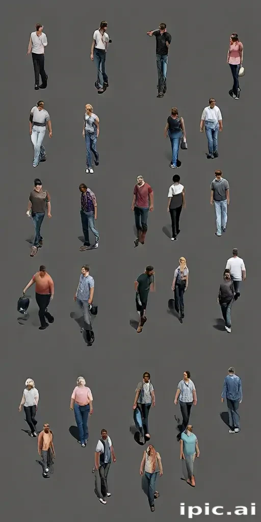 people walk png