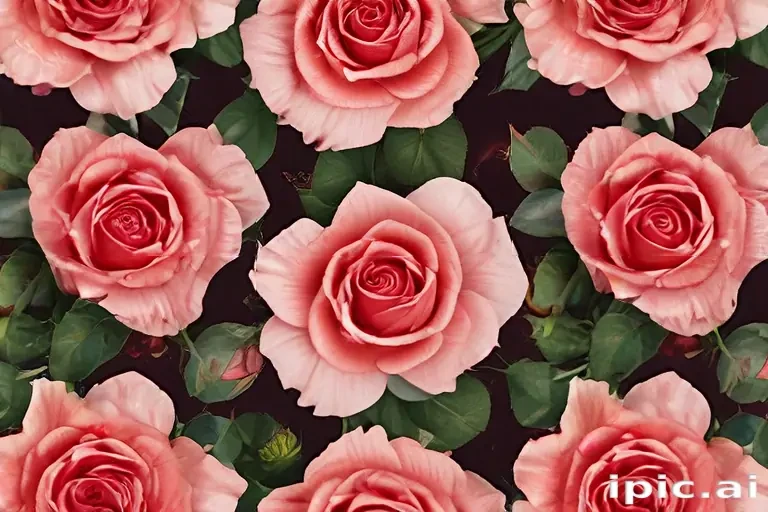 roses background