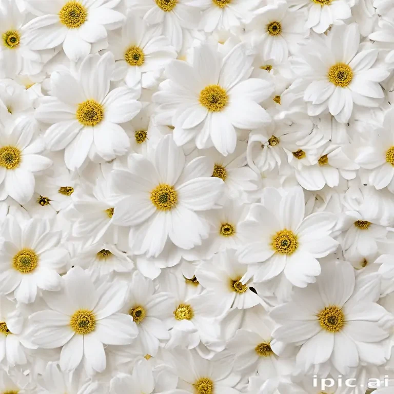 flower background white