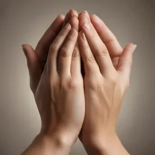 pray hands png
