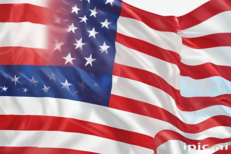 transparent american flag clipart