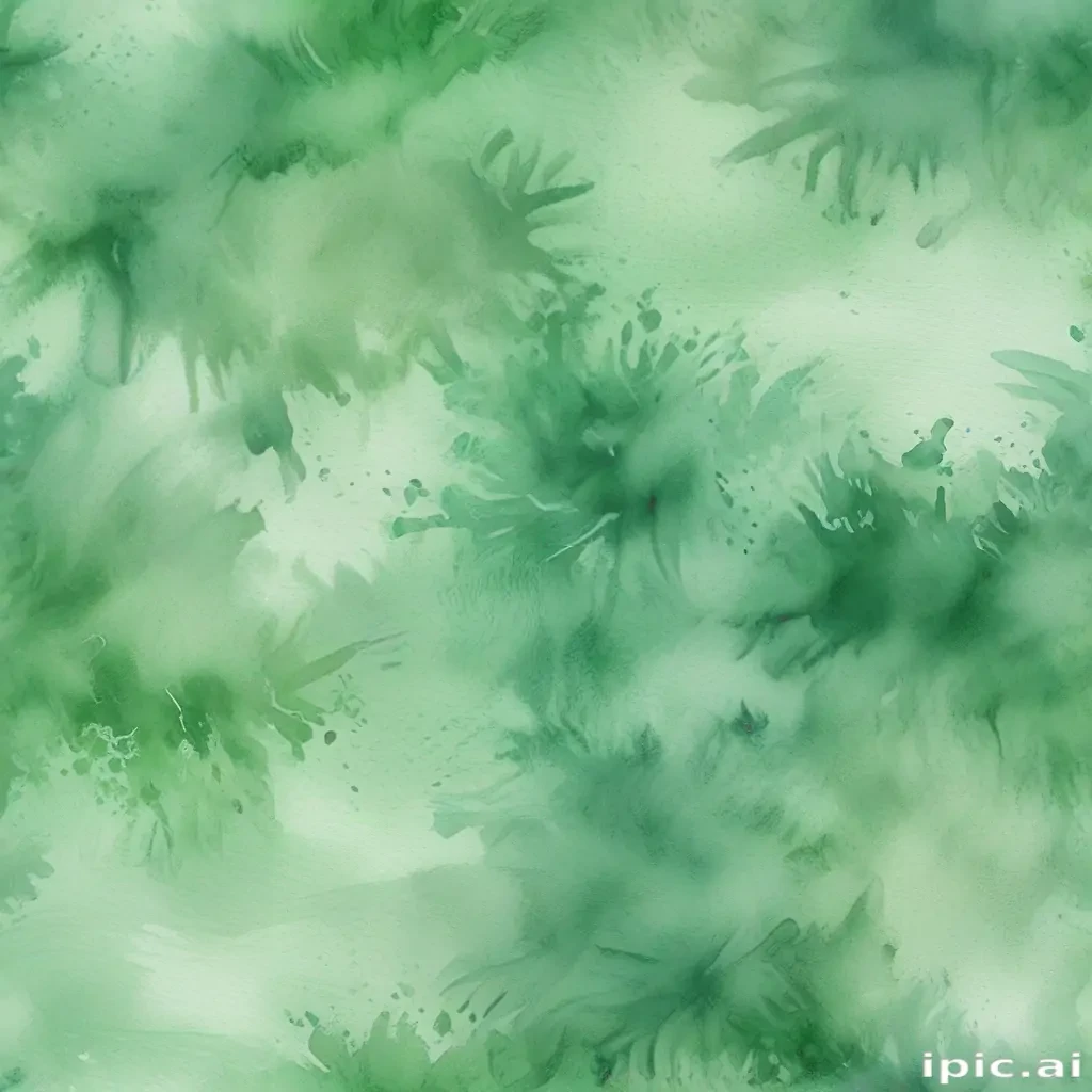 watercolor green background