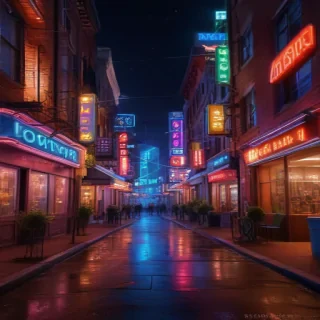 neon back ground