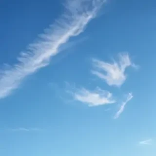 sky blue background
