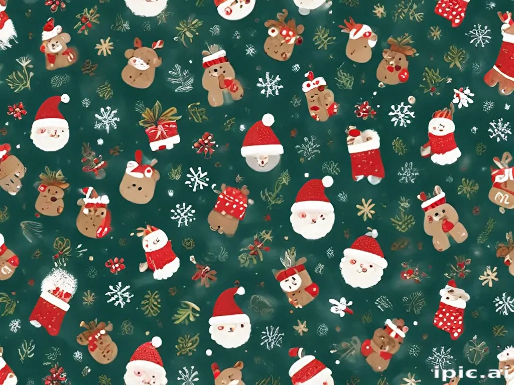 cute christmas background