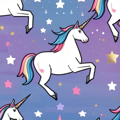 unicorn back ground