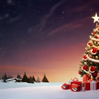 christmas story background