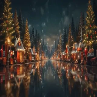 xmas phone background