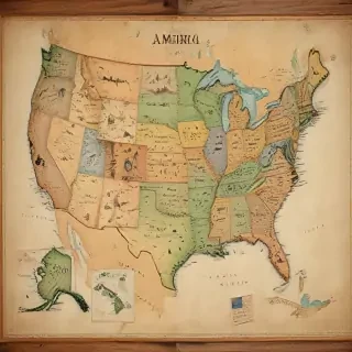america map