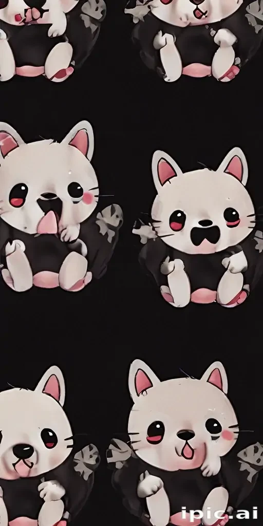 cute black iphone wallpaper