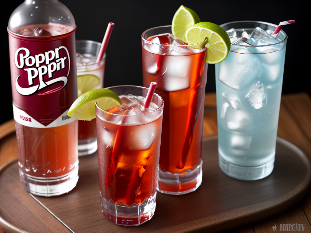 dr pepper and vodka drinks