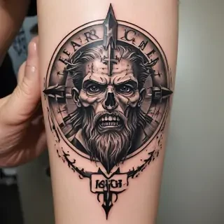 fear god tattoo