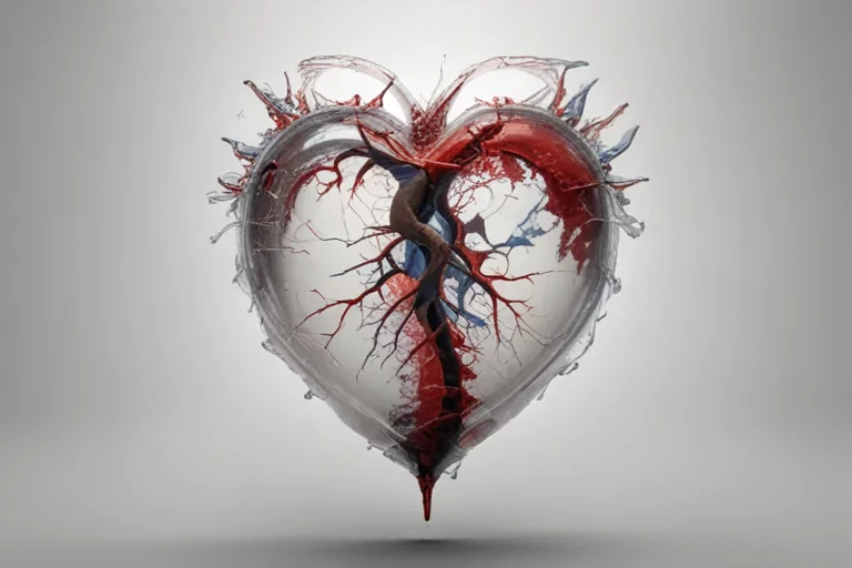 transparent broken heart
