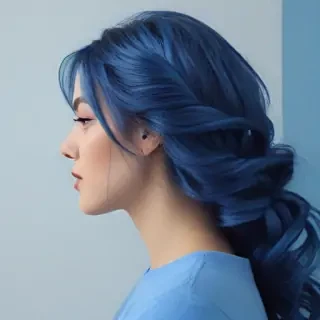 blue aesthetic photos