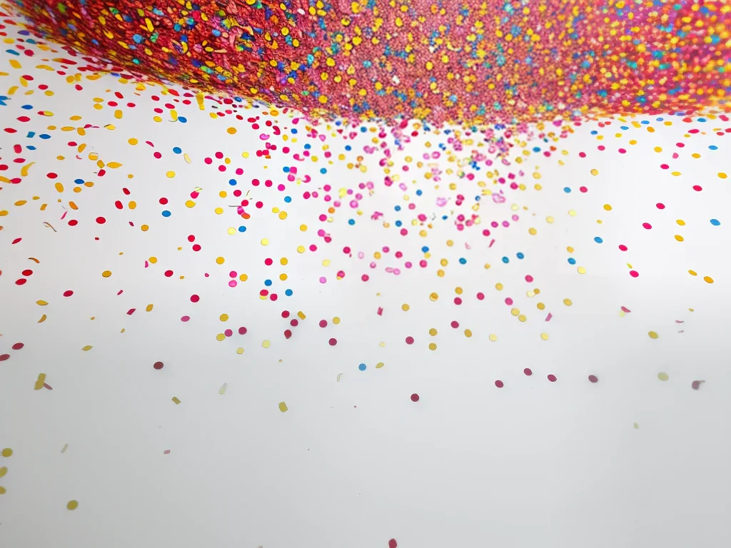 confetti graphic