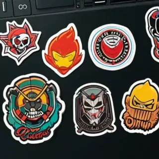 stickers mockup