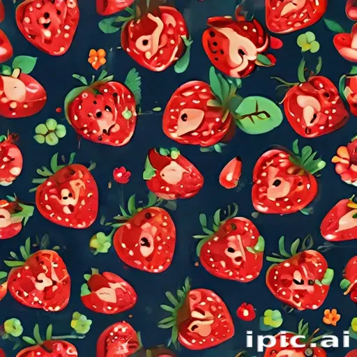 strawberry cute wallpaper