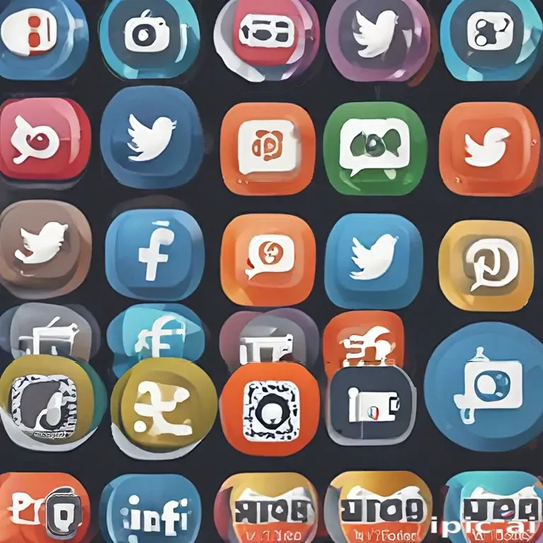 social media icons