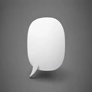 speech bubble