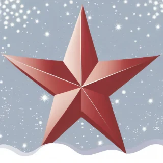clip art of christmas star