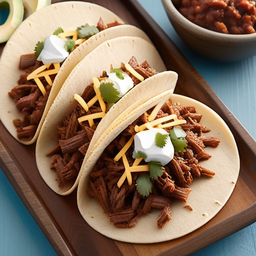 shredded bbq taco meat 8 letters