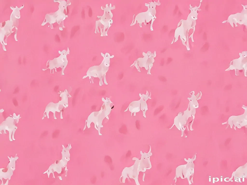 pink cow print wallpaper