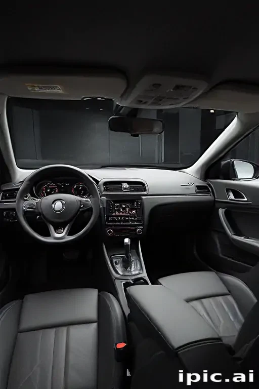inside car background