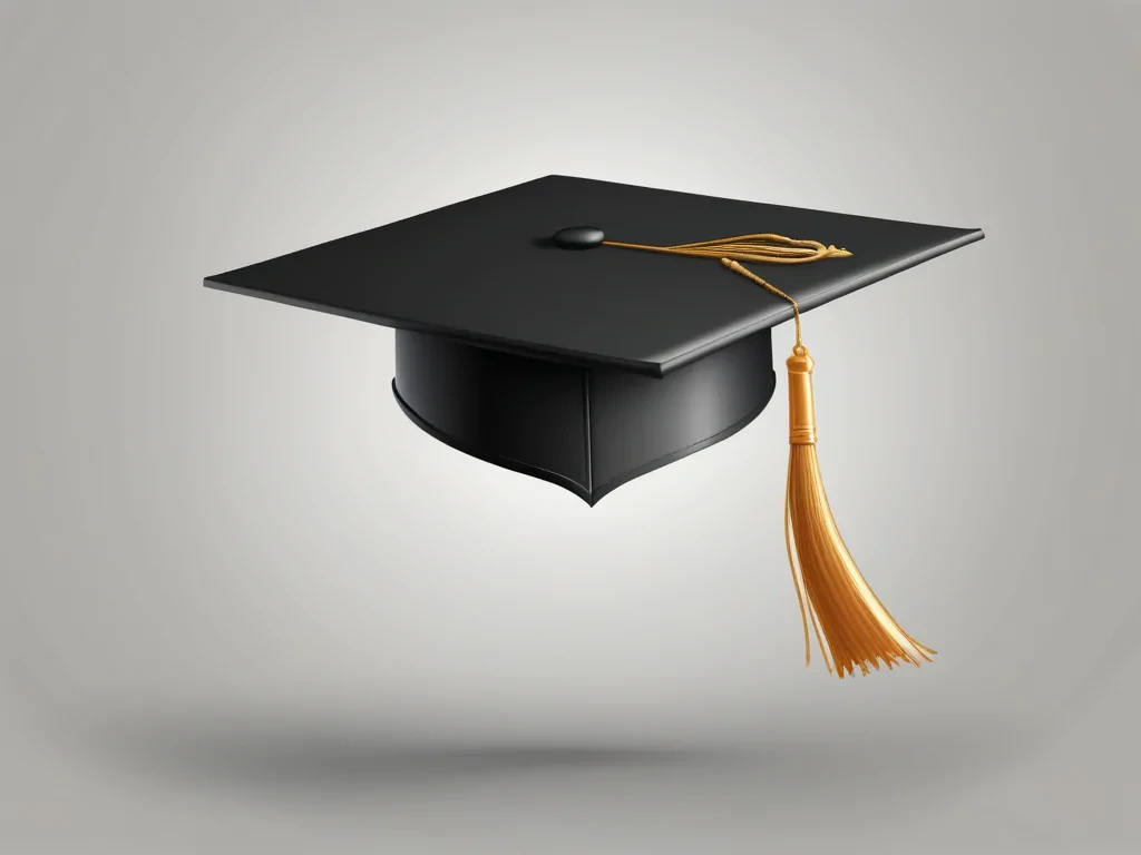 graduation cap transparent background