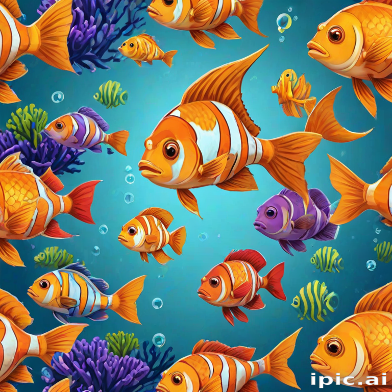 fish cartoon png