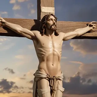 jesus on the cross picture