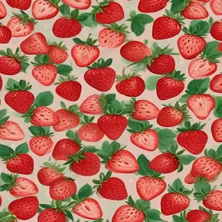 strawberry background aesthetic