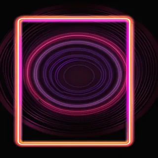 neon border png