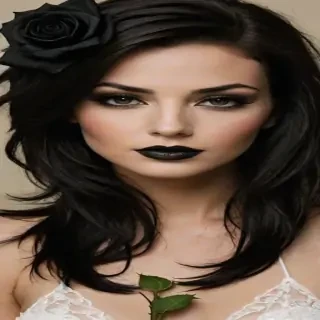 black rose photo