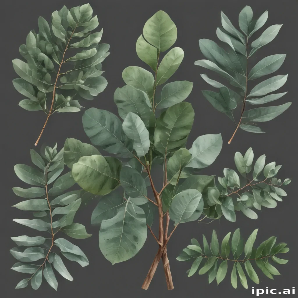 transparent eucalyptus clipart