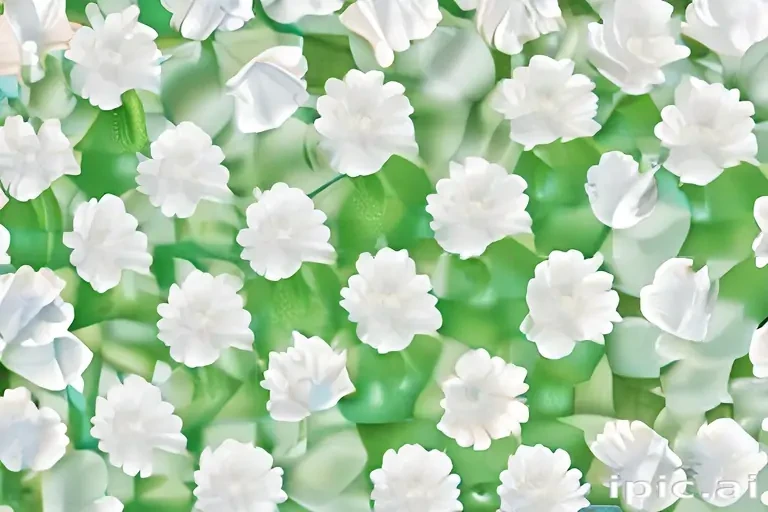 white and green background