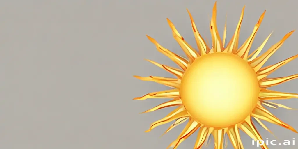 sun clipart no background