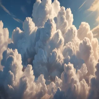 cartoon cloud drawing