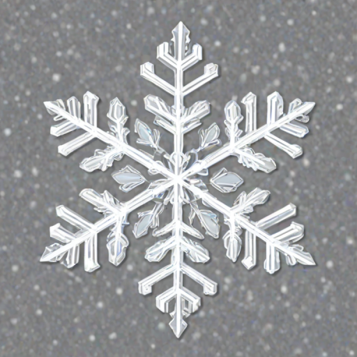 transparent background snowflake clipart